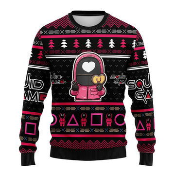 Squid Game Series 4 Ugly Sweater Gifts, Squid Game Series Gift Fan Ugly Sweater