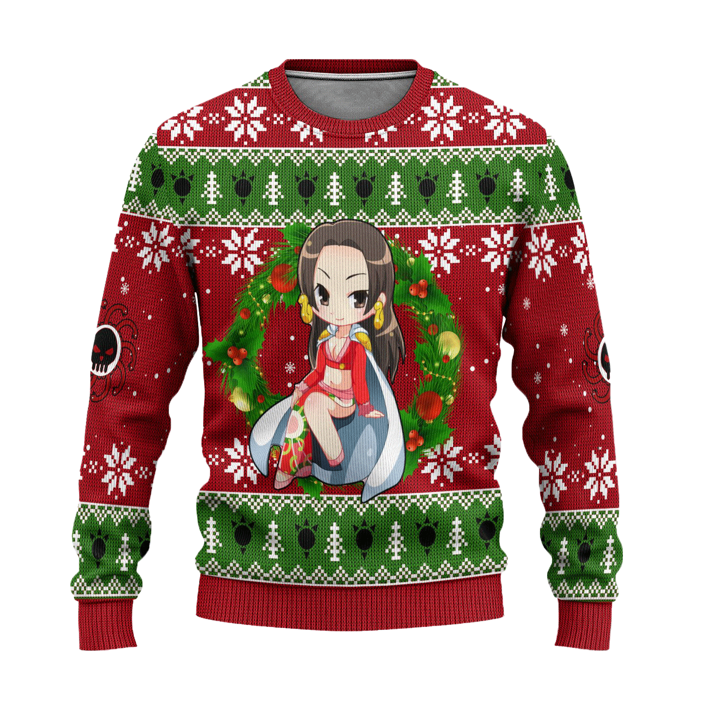 One Piece Anime Boa Hancock 67 Ugly Sweater, One Piece Anime Gift Fan Ugly Sweater