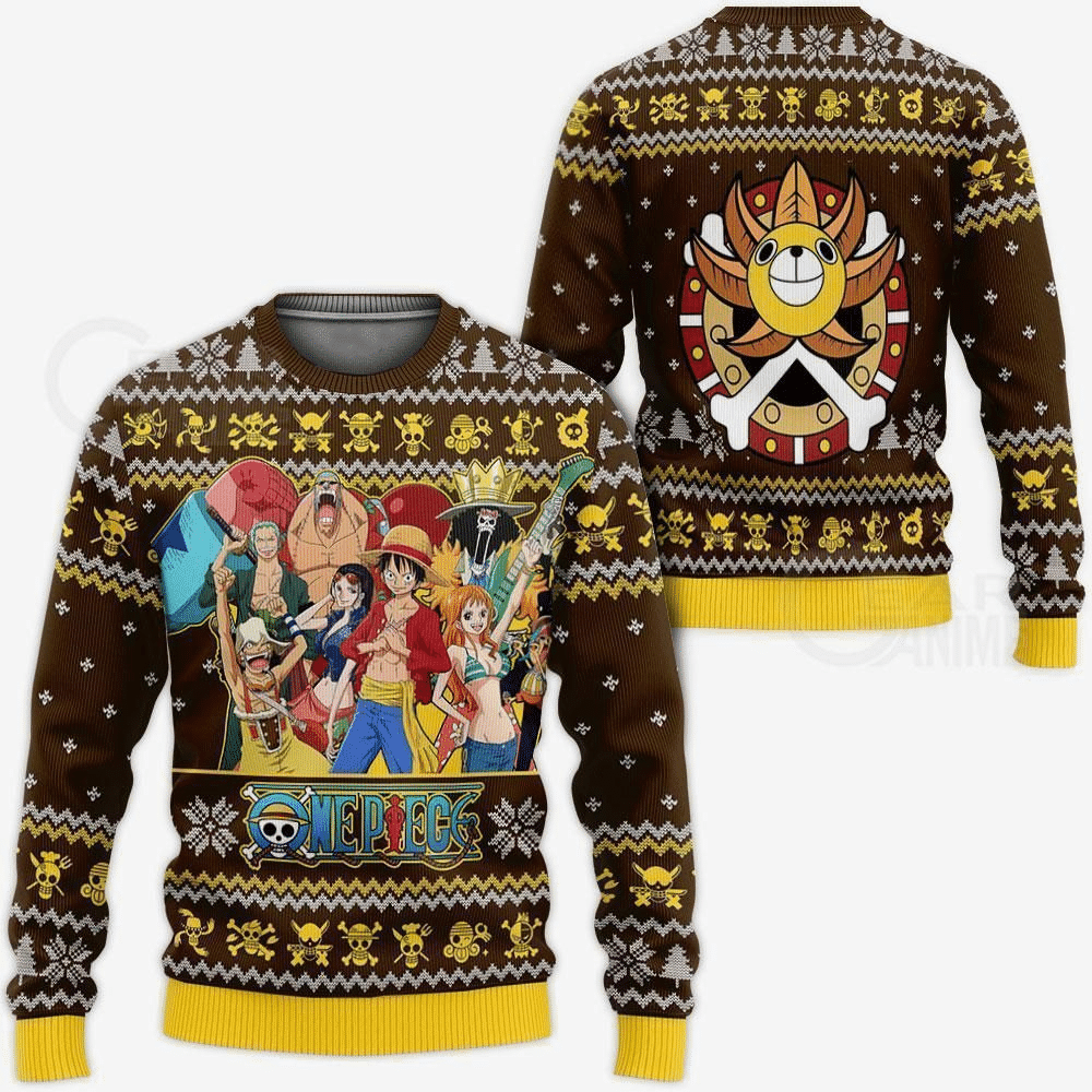 One Piece Anime 39 Ugly Sweater Gifts, One Piece Anime Gift Fan Ugly Sweater