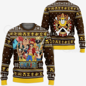 One Piece Anime 39 Ugly Sweater Gifts, One Piece Anime Gift Fan Ugly Sweater