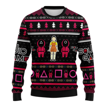 Squid Game Ugly Christmas Sweater 2022