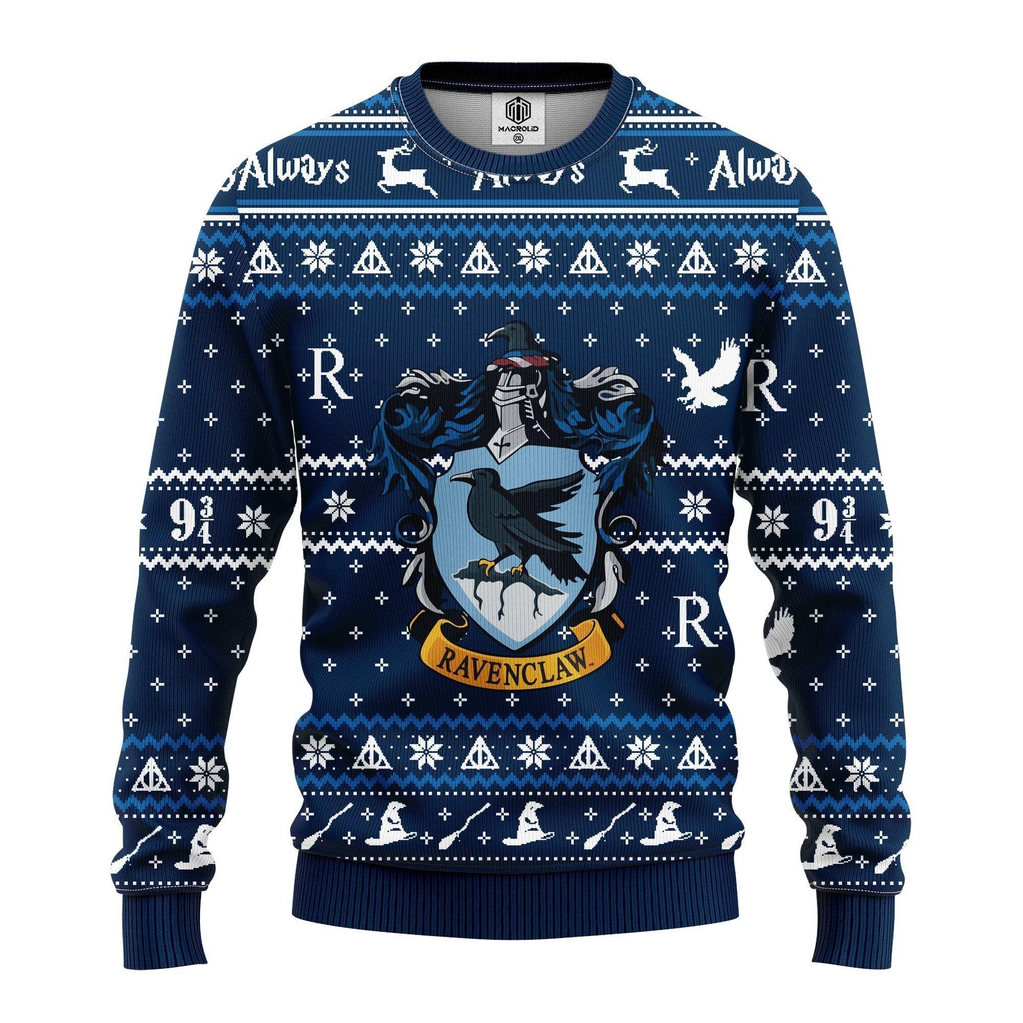 Ravenclaw Harry Potter Team Ugly Christmas Sweater 64