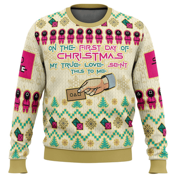 Squid Game Series 9 Ugly Sweater Gifts, Squid Game Series Gift Fan Ugly Sweater