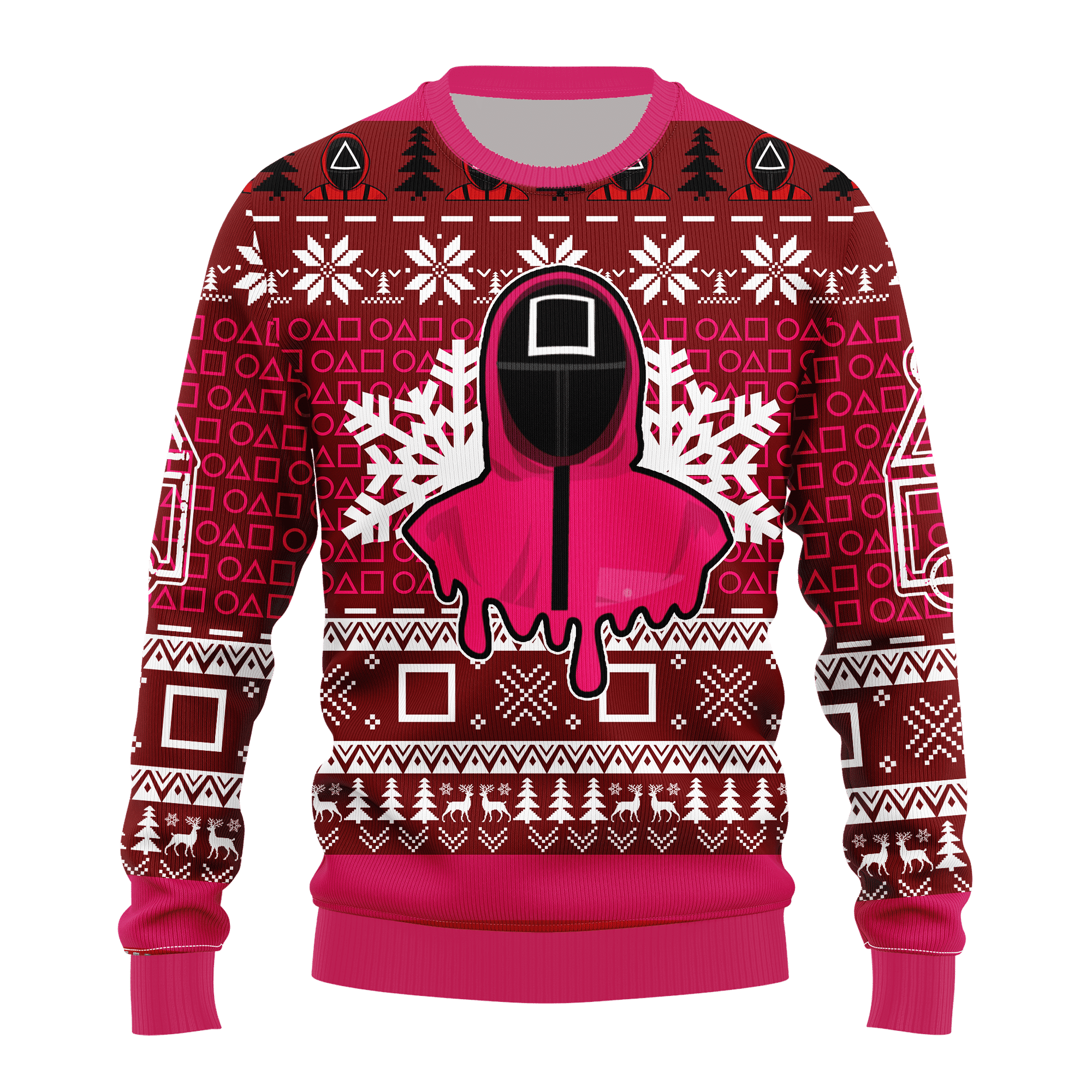 Squid Game Series 11 Ugly Sweater Gifts, Squid Game Series Gift Fan Ugly Sweater