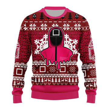 Squid Game Series 11 Ugly Sweater Gifts, Squid Game Series Gift Fan Ugly Sweater