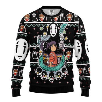 Spirited Away Studio Ghibli Ugly Christmas Sweater 20
