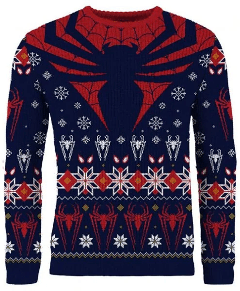 Spider-man Tis The Season To Be Spidey Christmas Sweater,spider-man Christmas Gift,spider-man Christmas Shirt