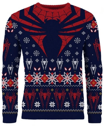 Spider-man Tis The Season To Be Spidey Christmas Sweater,spider-man Christmas Gift,spider-man Christmas Shirt
