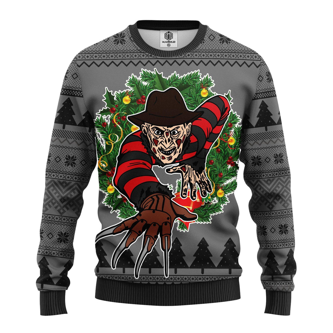 Freddy Krueger Halloween Ugly Christmas Sweater 290
