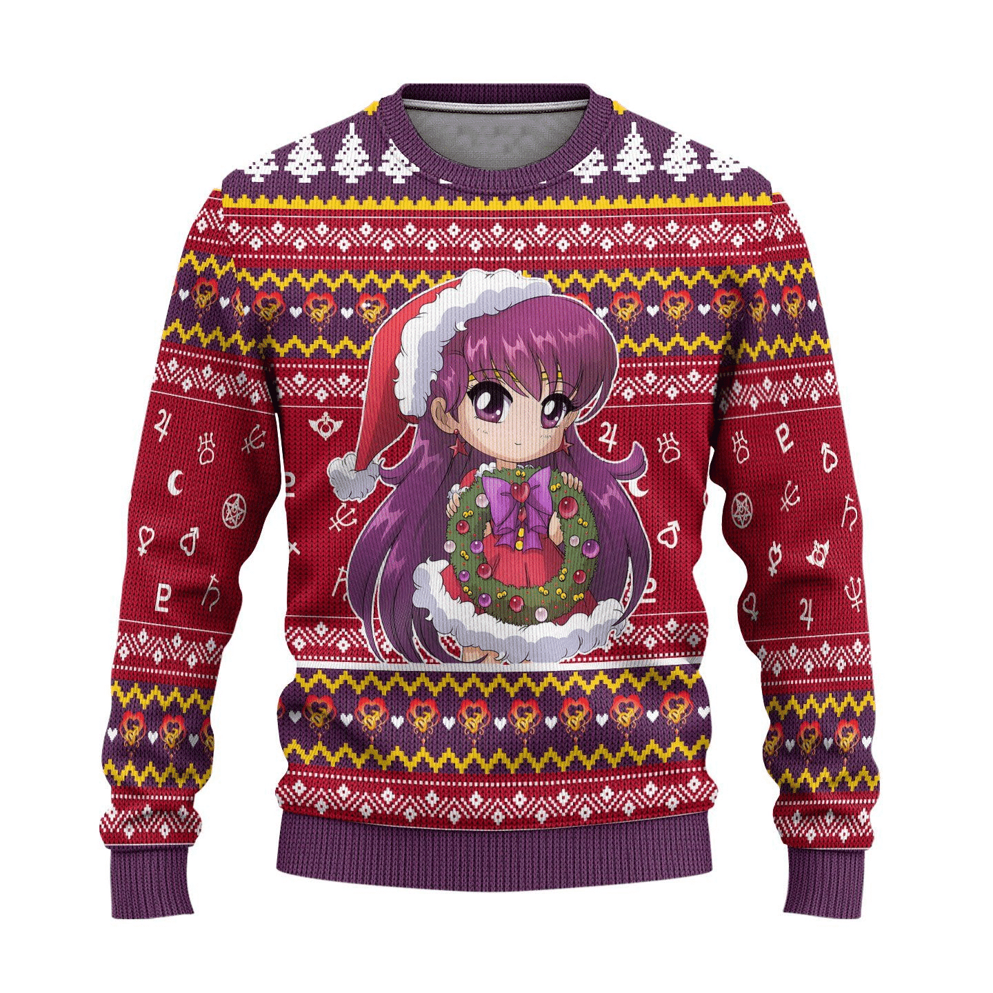 Sailor Moon Anime Sailor Mars 9 Ugly Sweater Gifts,sailor Moon Anime Gift Fan Ugly Sweater