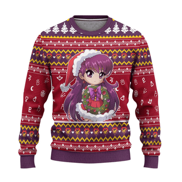Sailor Moon Anime Sailor Mars 9 Ugly Sweater Gifts,sailor Moon Anime Gift Fan Ugly Sweater