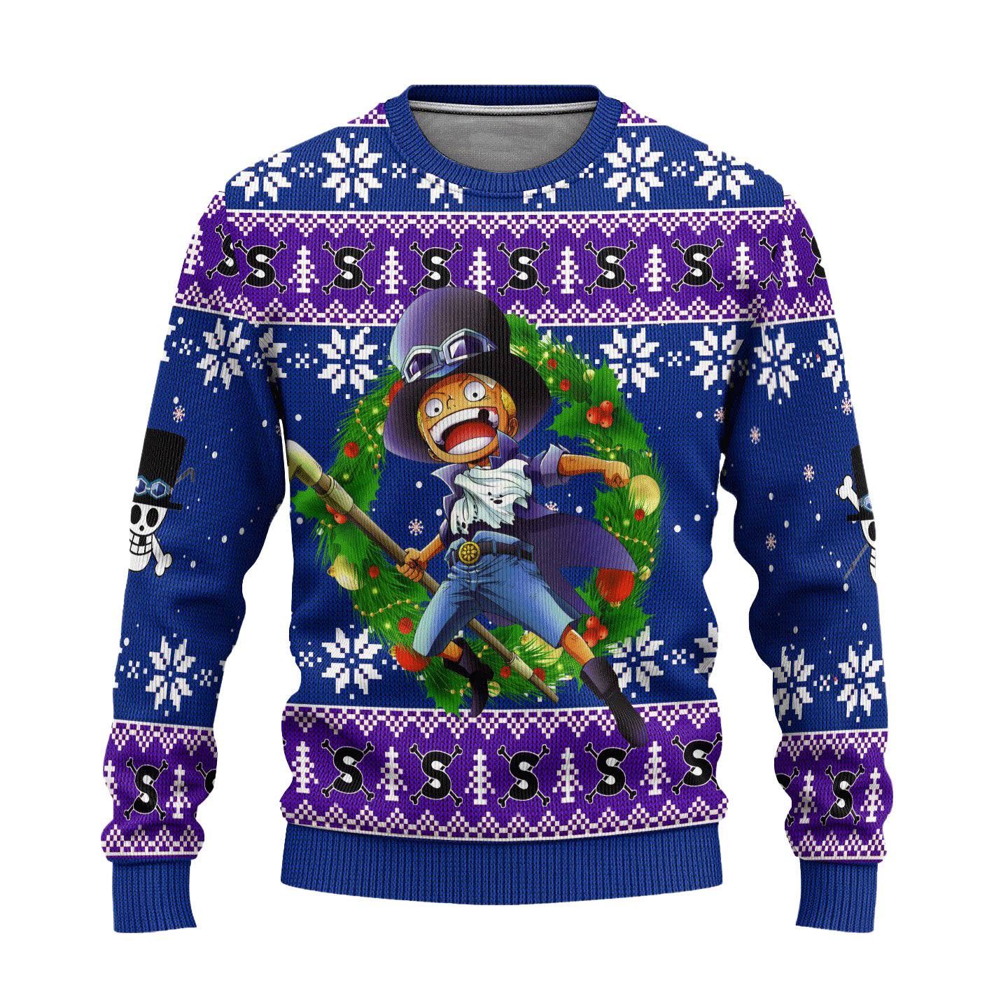 One Piece Anime Sabo 56 Ugly Sweater, One Piece Anime Gift Fan Ugly Sweater