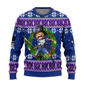 One Piece Anime Sabo 56 Ugly Sweater, One Piece Anime Gift Fan Ugly Sweater