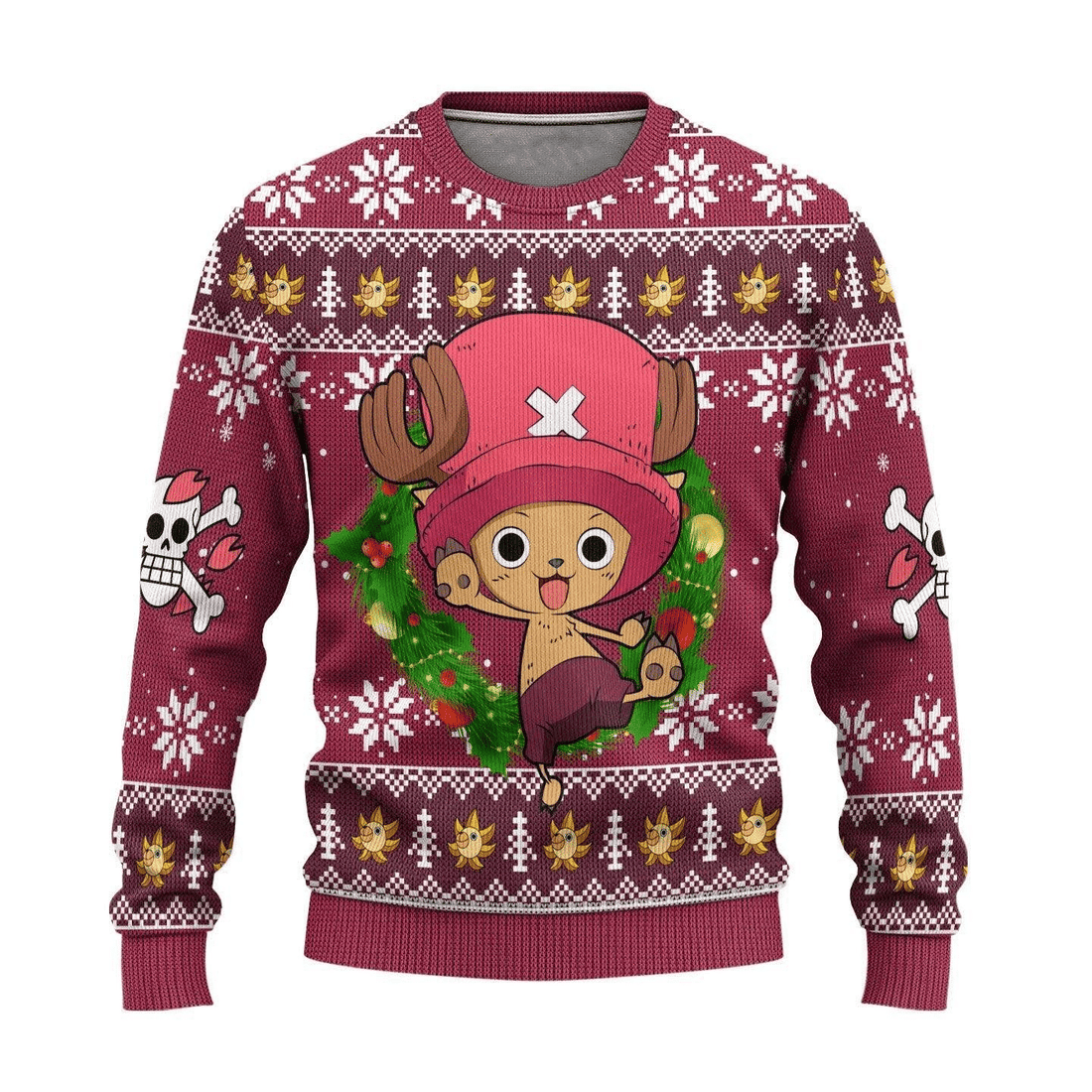 One Piece Anime Tony Tony Chopper 23 Ugly Sweater, One Piece Anime Gift Fan Ugly Sweater