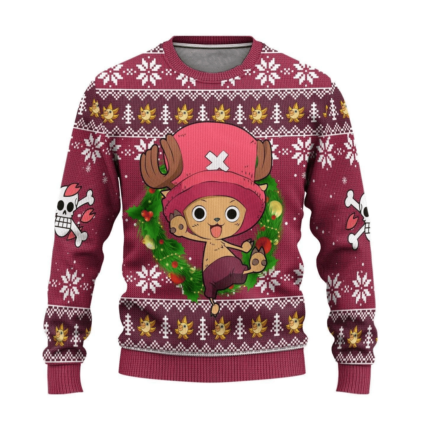 One Piece Anime Tony Tony Chopper 23 Ugly Sweater, One Piece Anime Gift Fan Ugly Sweater