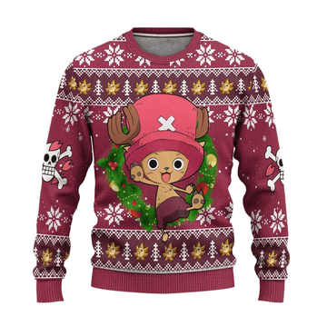 One Piece Anime Tony Tony Chopper 23 Ugly Sweater, One Piece Anime Gift Fan Ugly Sweater