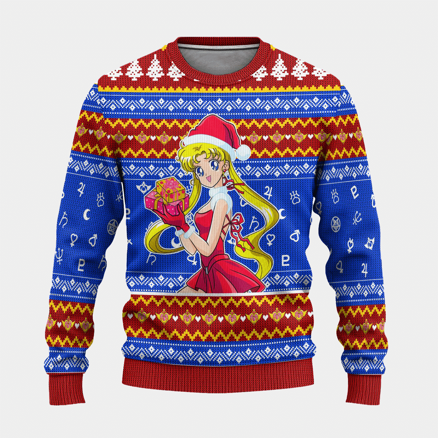 Sailor Moon Anime 17 Ugly Sweater Gifts,sailor Moon Anime Gift Fan Ugly Sweater