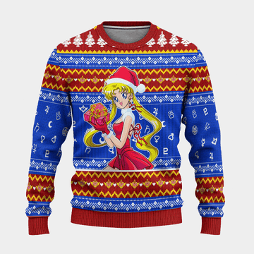 Sailor Moon Anime 17 Ugly Sweater Gifts,sailor Moon Anime Gift Fan Ugly Sweater