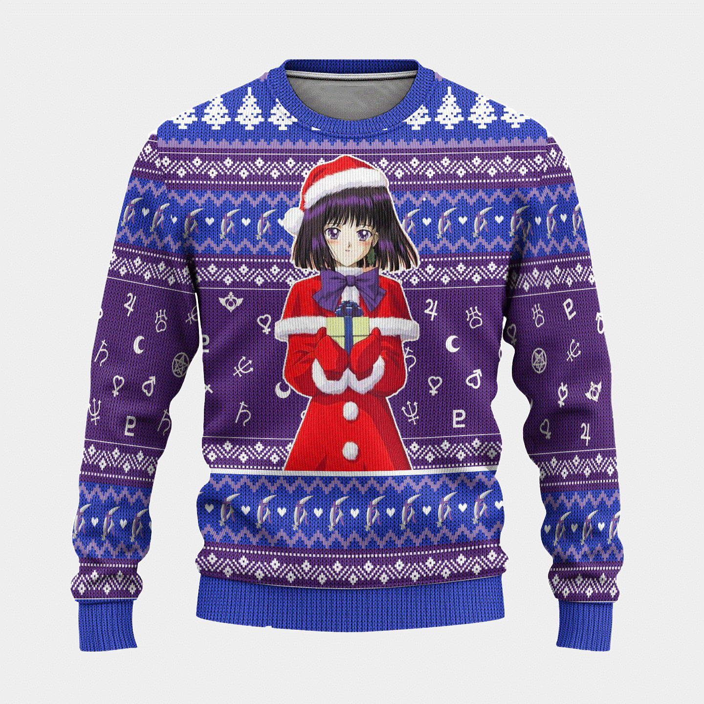 Sailor Moon Anime Sailor Saturn 15 Ugly Sweater Gifts, Sailor Moon Anime Gift Fan Ugly Sweater