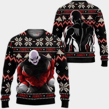 Jiren Ugly Christmas Sweater Anime Dragon Ball Xmas Gifts 1k90,dragon Ball Anime Xmas Christmas Gift Fan