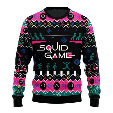 Squid Game Series 10 Ugly Sweater Gifts, Squid Game Series Gift Fan Ugly Sweater