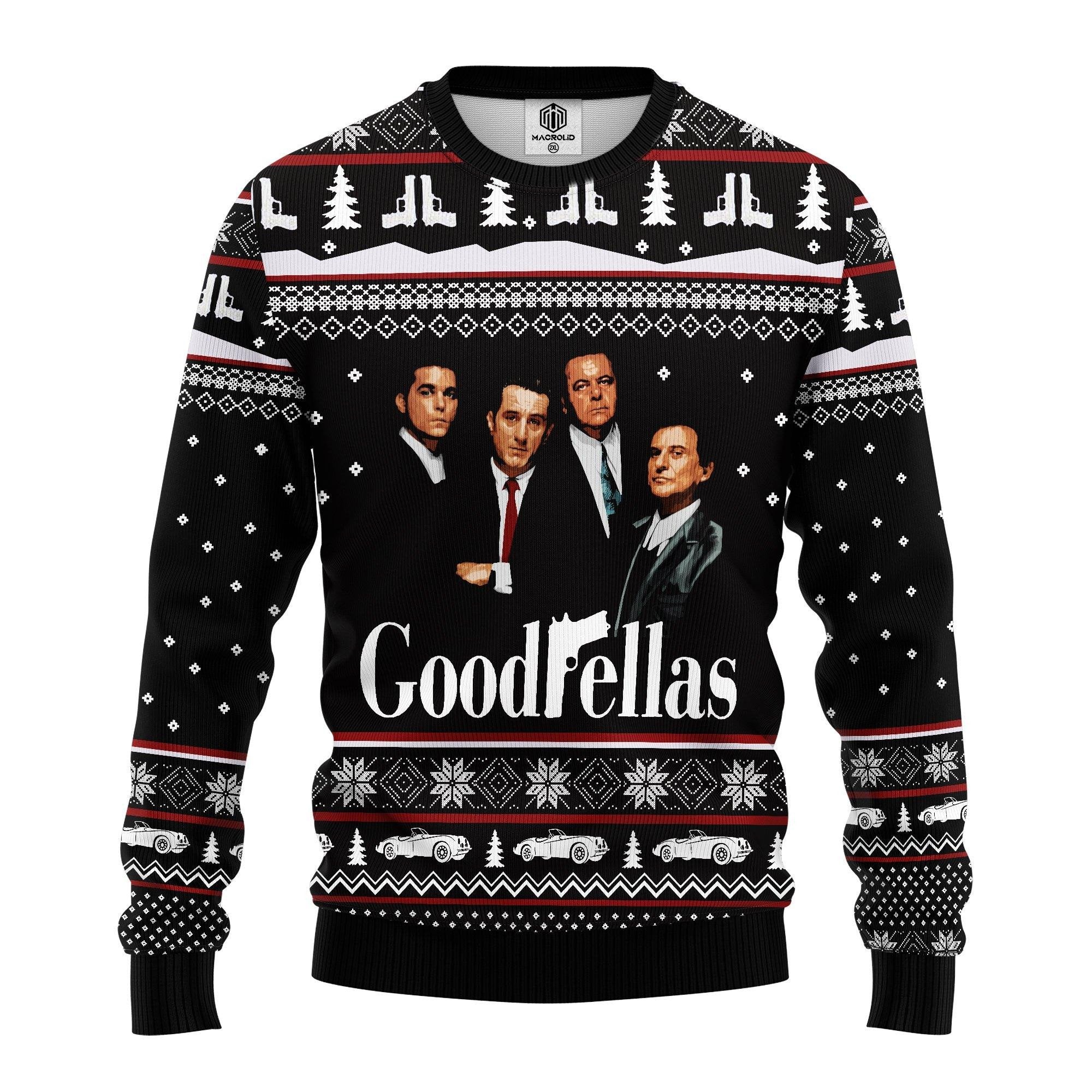 Goodfeallas Movie Ugly Christmas Sweater 270