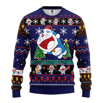 Funny Doreamon Xmas Ugly Christmas Sweater 307