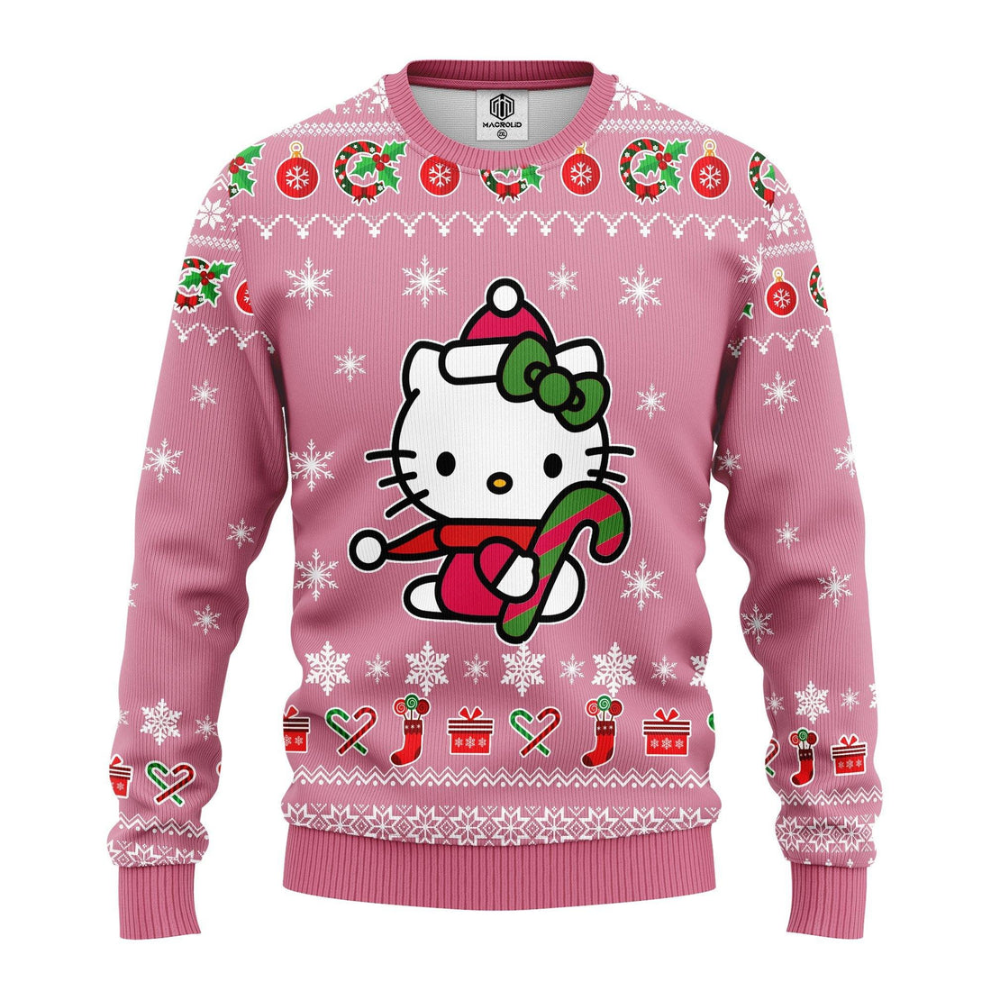 Merry Xmas Hello Kitty Gifts, Cute Hello Kitty Ugly Christmas Sweater