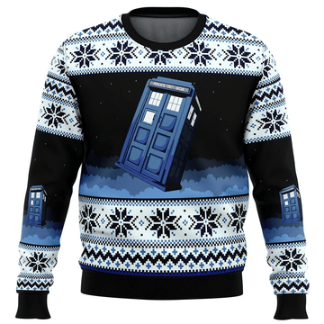 Doctor Who 1 Ugly Sweater Gifts, Doctor Who Gift Fan Ugly Sweater