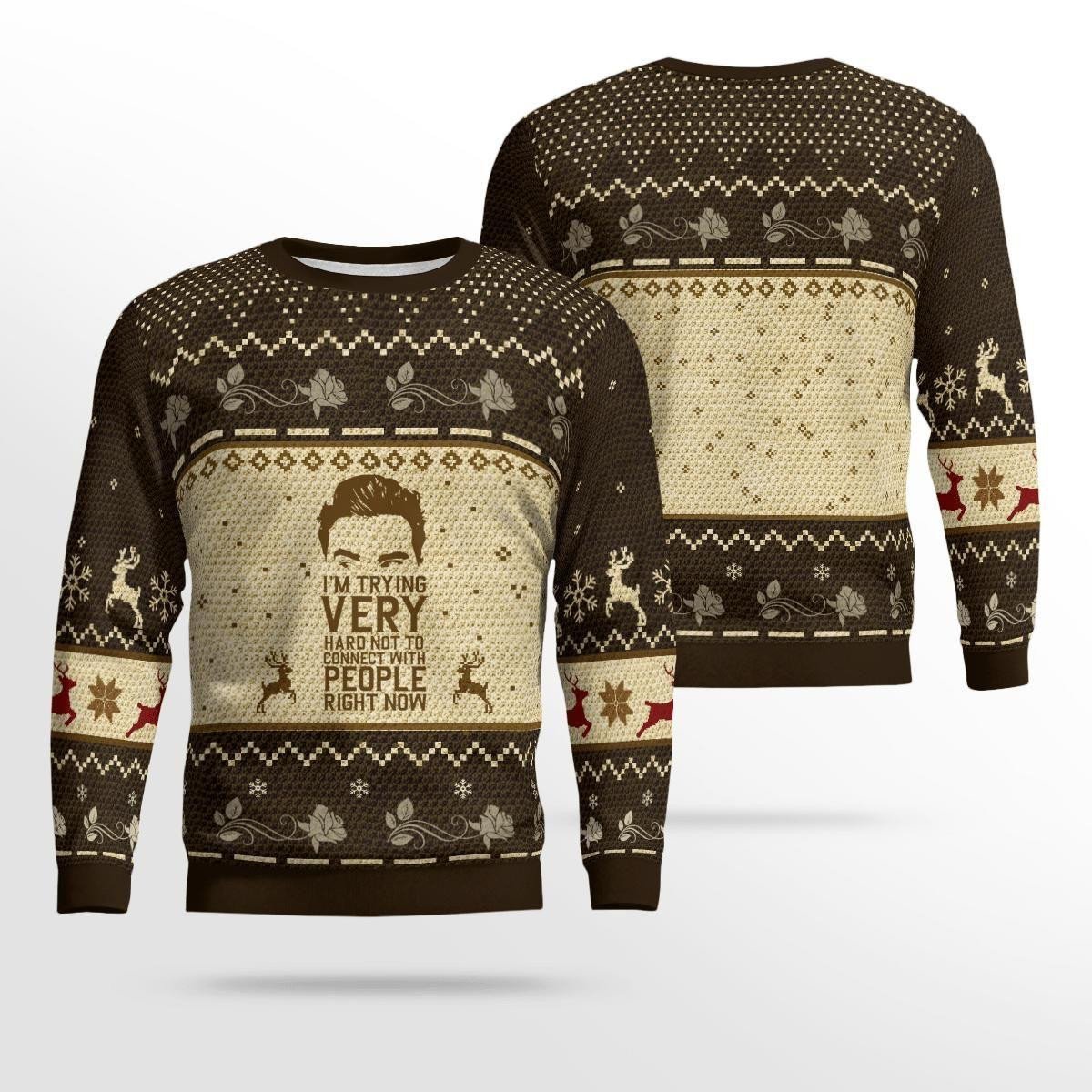 Lord Of The Ring Hard Not Connect With People Lotr Ugly Sweater, Lord Of The Ring Hard Not Connect With People Lotr Ugly Christmas Sweater