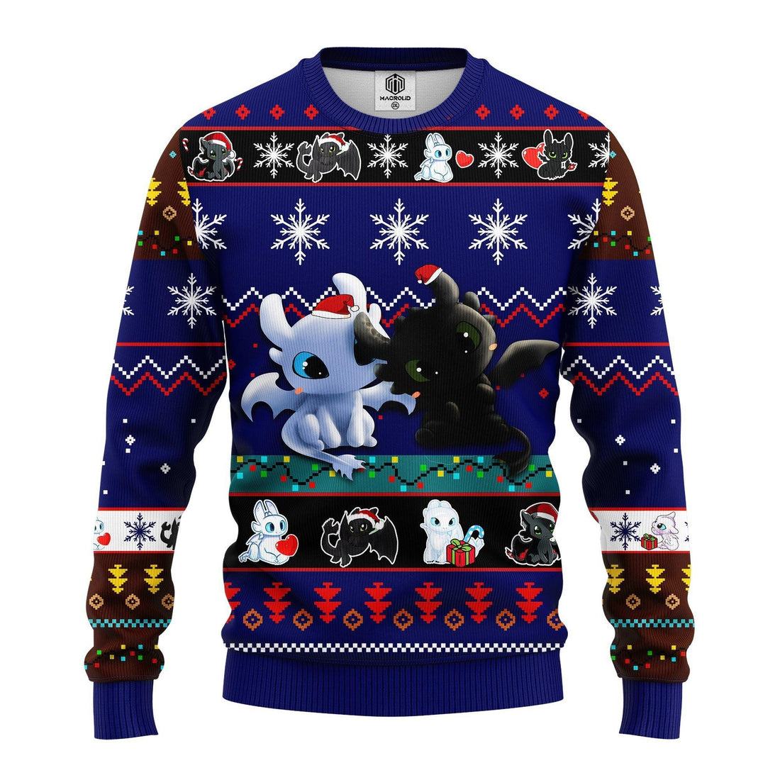 How To Train Your Dragon Toothless Love Ugly Christmas Sweater 252