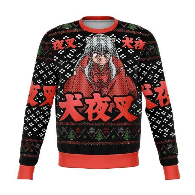 Inuyasha Anime 1 Ugly Sweater Gifts, Inuyasha Anime Gift Fan Ugly Sweater