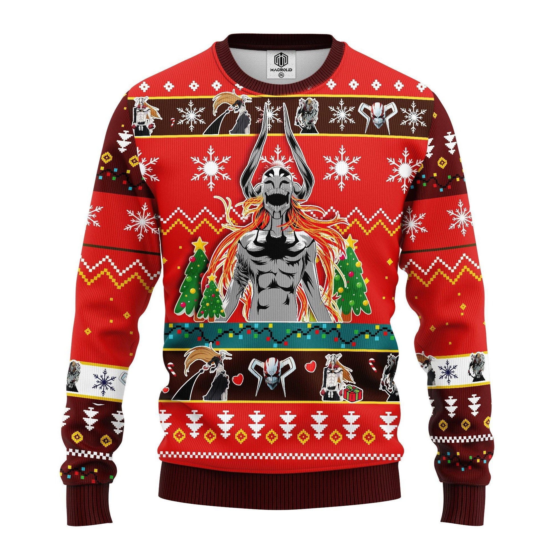 Merry Xmas Ichigo Bleach Ugly Christmas Sweater 250