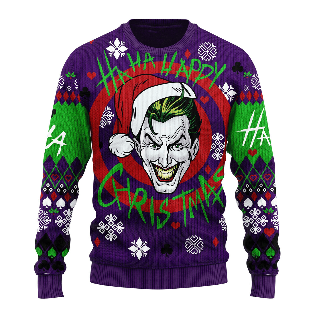 Joker 3 Ugly Sweater Gifts, Joker Gift Fan Ugly Sweater