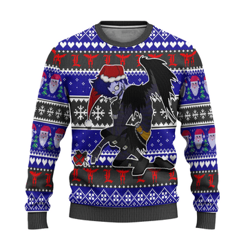 Death Note Anime Ryuk 6 Ugly Sweater Gifts, Death Note Anime Gift Fan Ugly Sweater