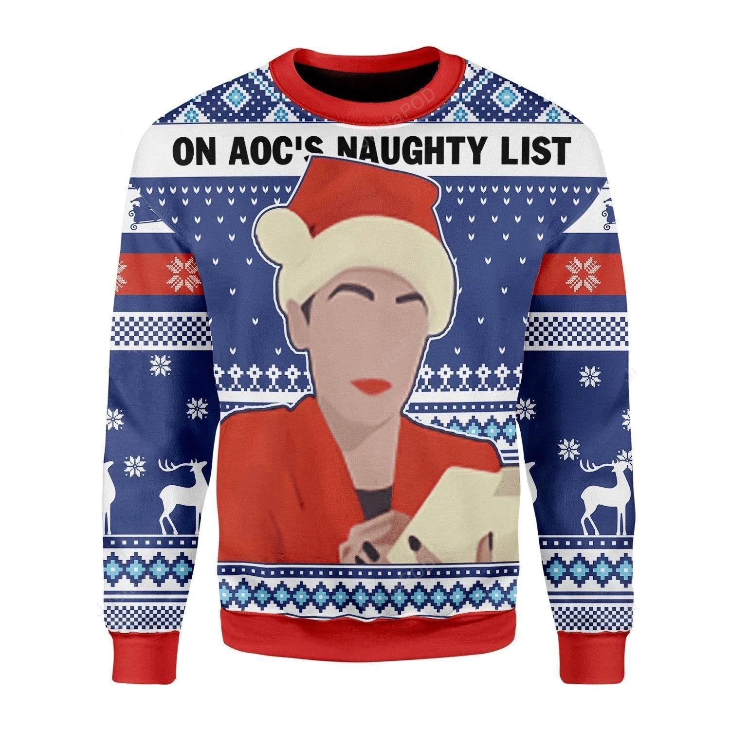 Merry Christmas Gearhomies On Aoc's Naughty Ugly Sweater, Merry Christmas Gearhomies Christmas Sweater, Merry Christmas Gearhomies Shirt