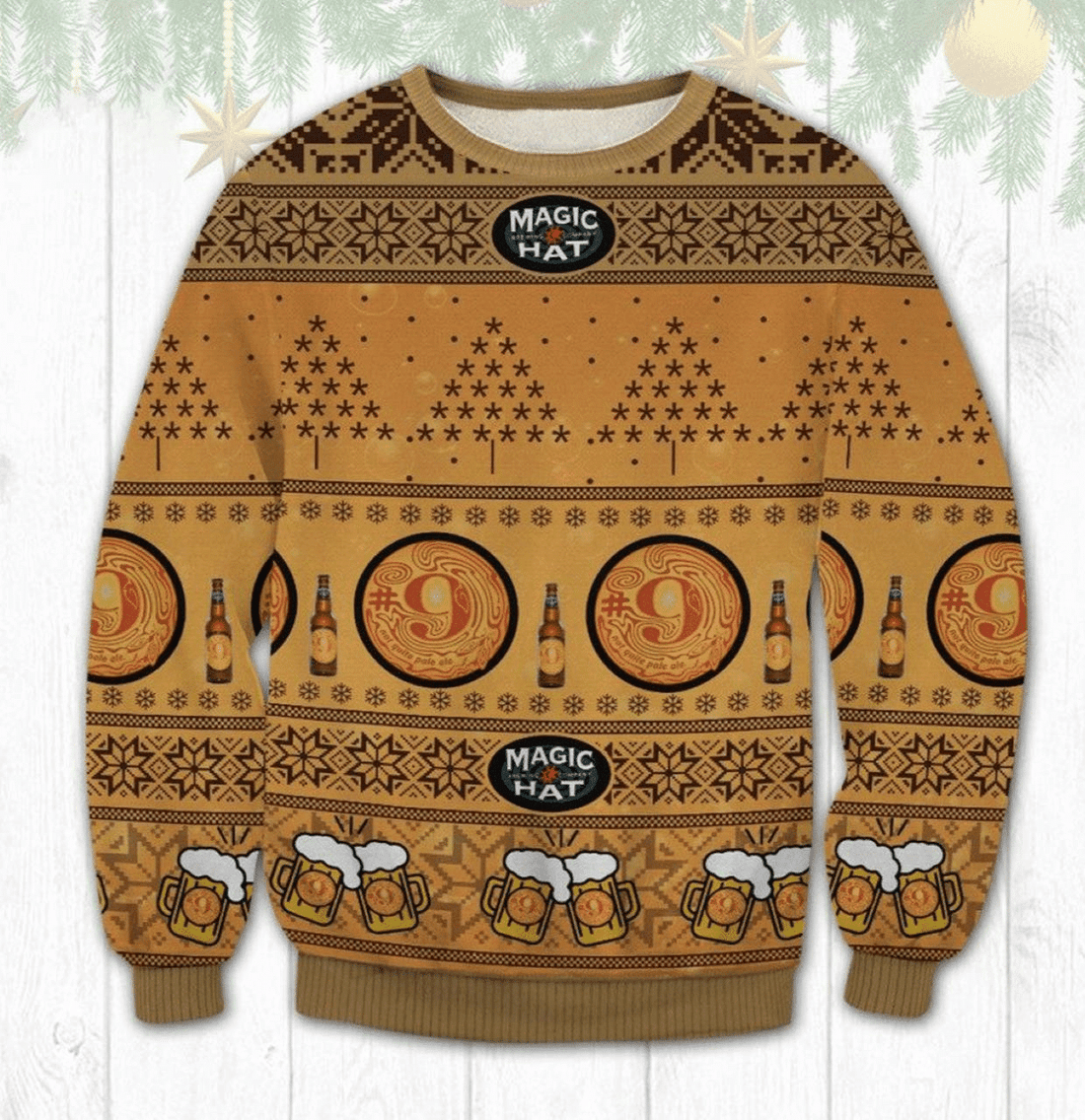 Magic Hat Beer Ugly Sweater Gifts, Magic Hat Beer Gift Fan Ugly Sweater