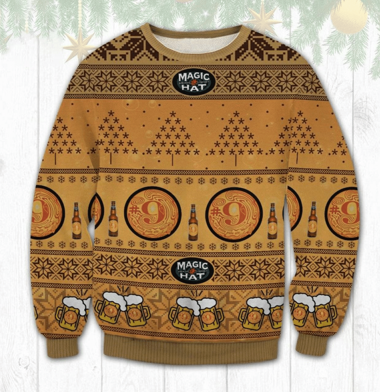 Magic Hat Beer Ugly Sweater Gifts, Magic Hat Beer Gift Fan Ugly Sweater