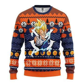 Majin Vegeta Dragon Ball Manga Ugly Christmas Sweater 269
