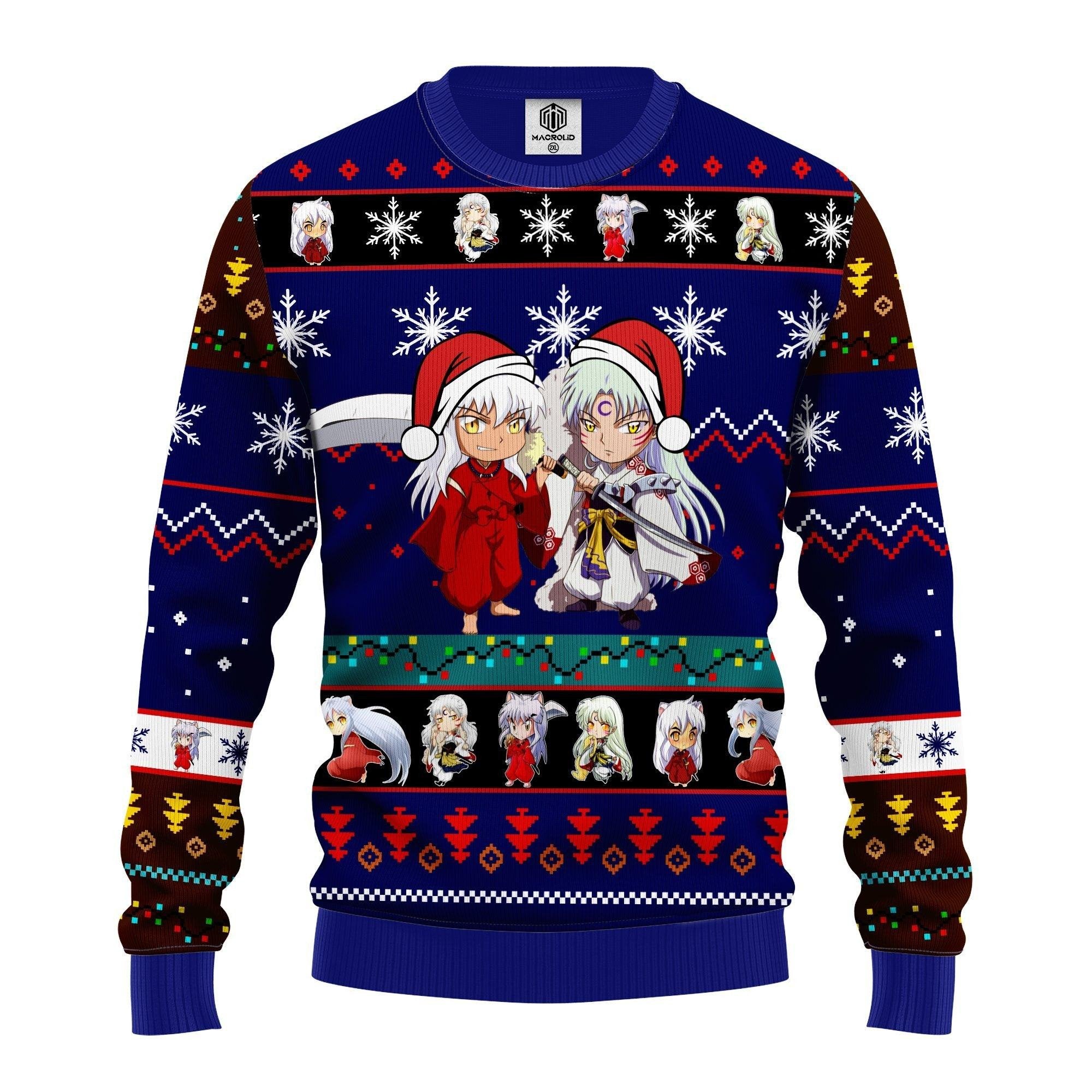 Merry Xmas Inuyasha Gifts Ugly Christmas Sweater 246