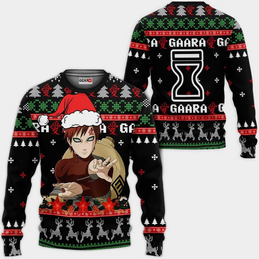 Gaara Ugly Christmas Naruto Anime Xmas 1k428 Gifts ,naruto Anime Xmas Christmas Gift Fan
