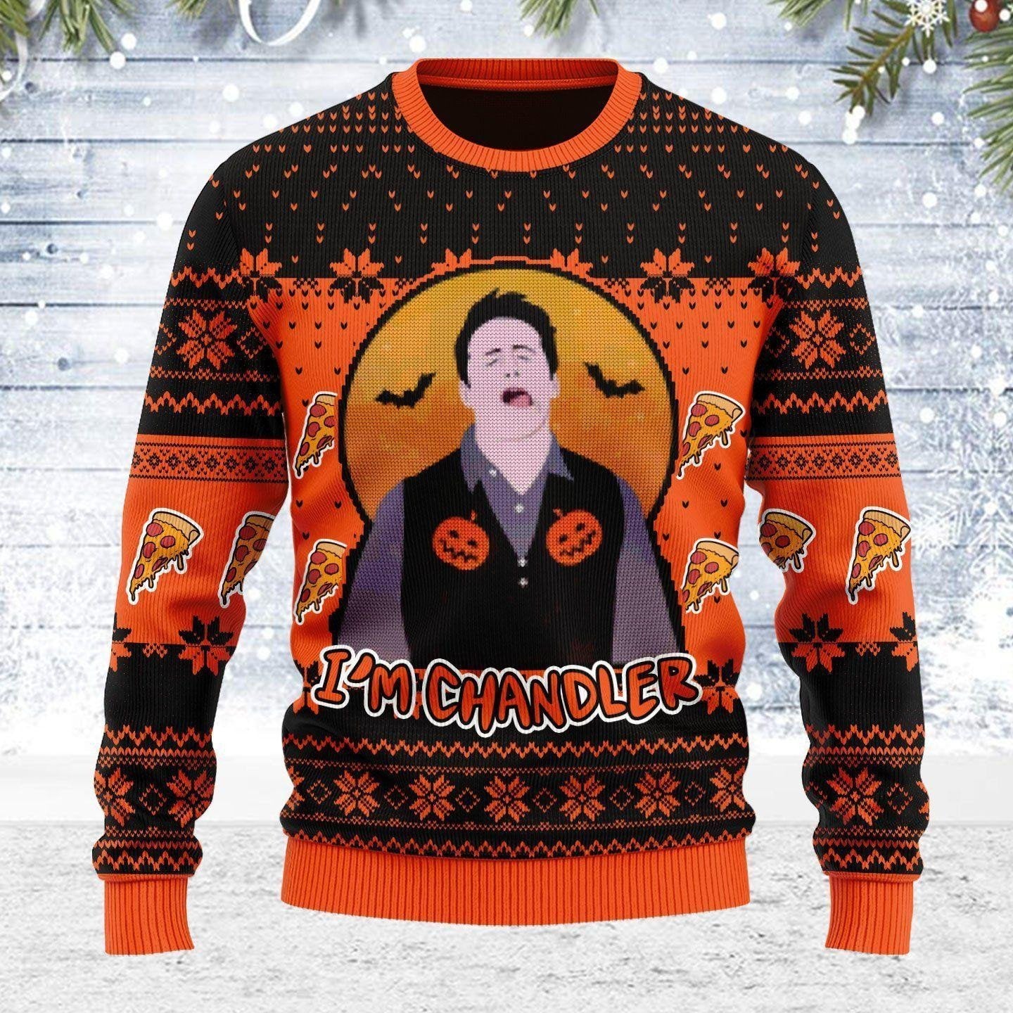 Friends Im Chandler Ugly Sweater, Friends Im Chandler Christmas Sweater, Friends Im Chandler Gift, Friends Im Chandler Shirt