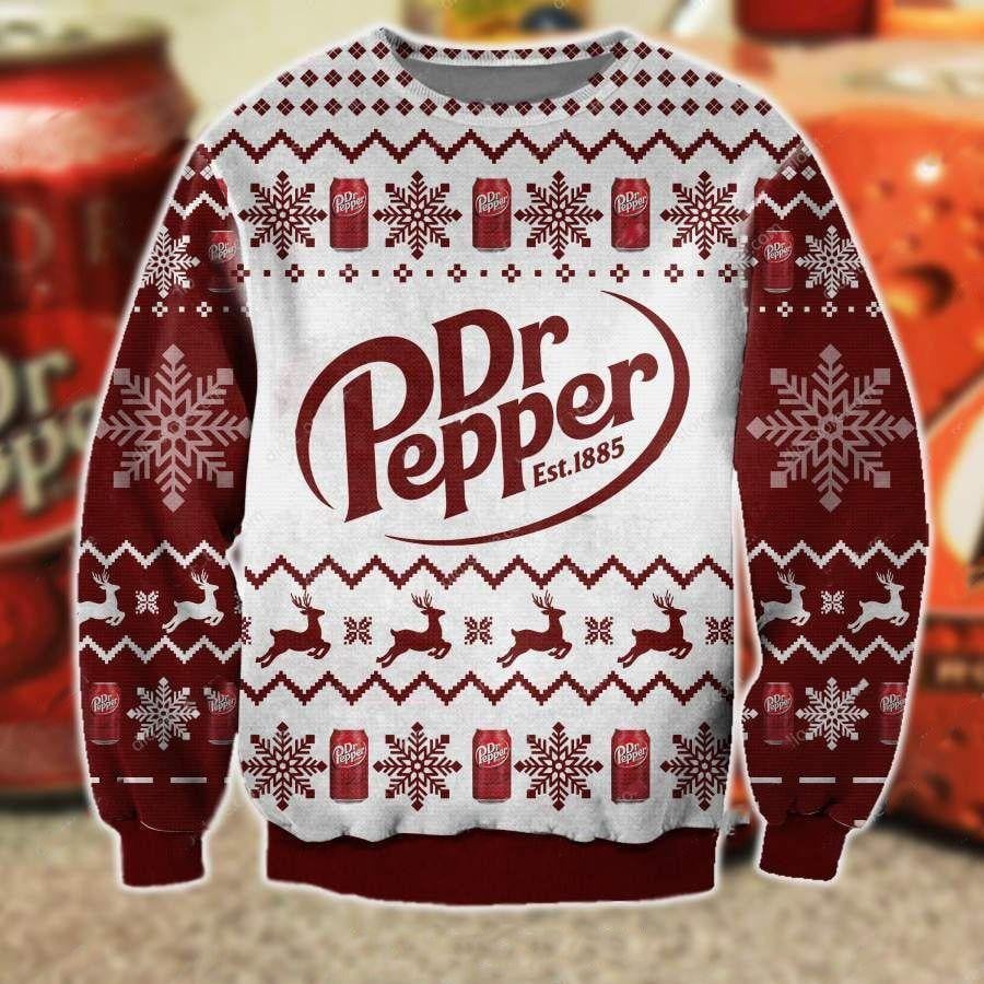 Dr Pepper Ugly Sweater, Dr Pepper Gift, Dr Pepper Christmas Shirt