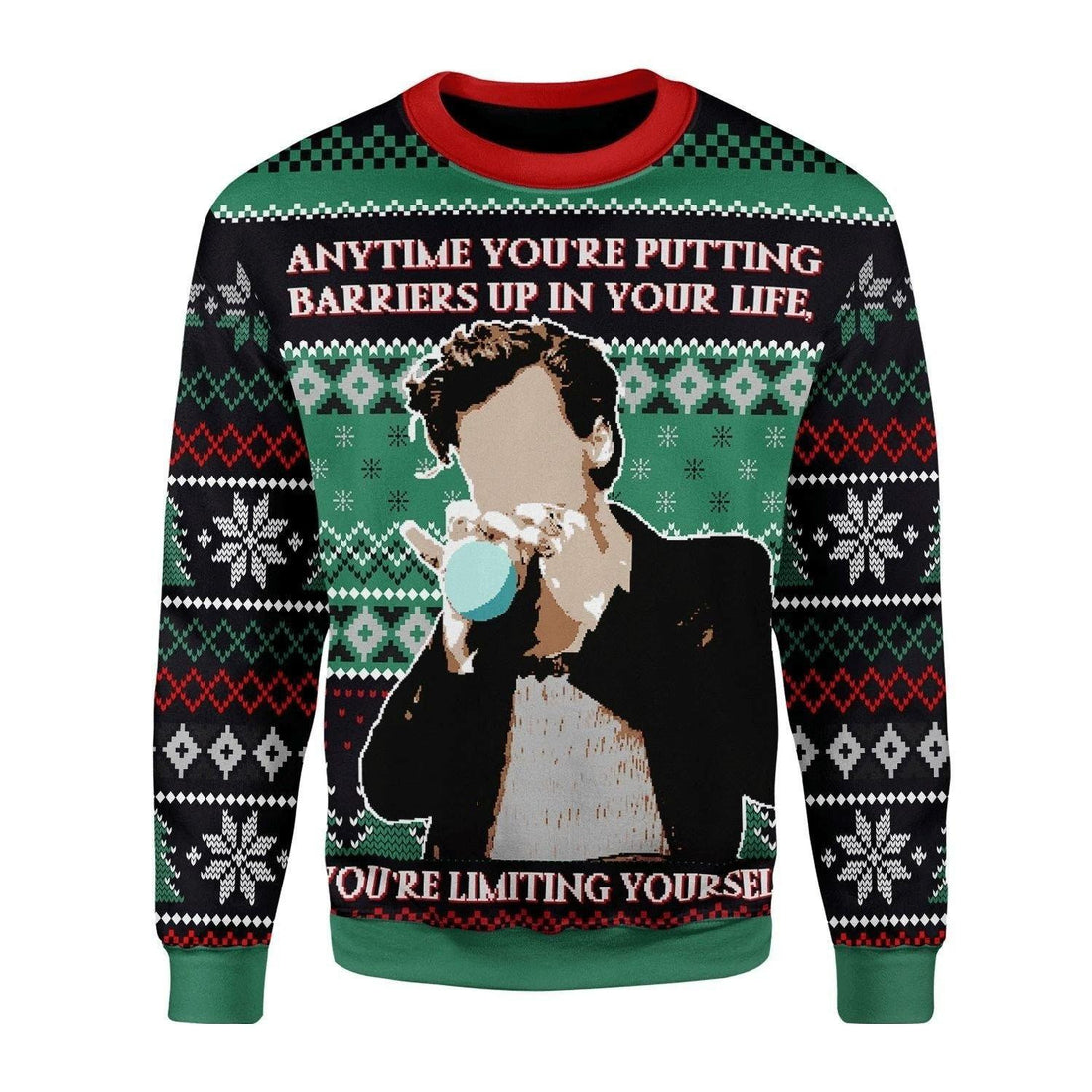 Harry Styles Vogue Cover Ugly Sweater, Harry Styles Anytime You're Putting Barrier Up In Your Life Christmas Sweater, Harry Styles Shirt