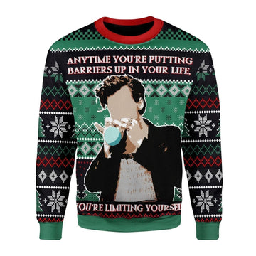 Harry Styles Vogue Cover Ugly Sweater, Harry Styles Anytime You're Putting Barrier Up In Your Life Christmas Sweater, Harry Styles Shirt