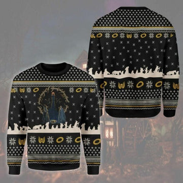 Lotr Two Towers Ugly Sweater, Christmas Gift, Lotr Two Towers Ugly Christmas Sweater 237