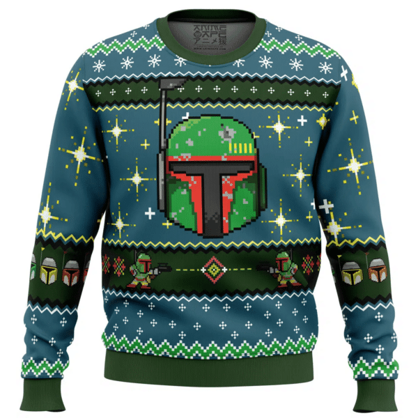 Boba Fett Star Wars Ugly Sweater Gifts, Boba Fett Star Wars Gift Fan Ugly Sweater 552