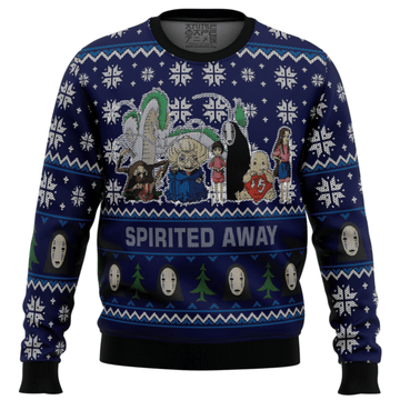 Studio Ghibli Spirited Away 1 Ugly Sweater Gifts, Studio Ghibli Spirited Away Gift Fan Ugly Sweater 895