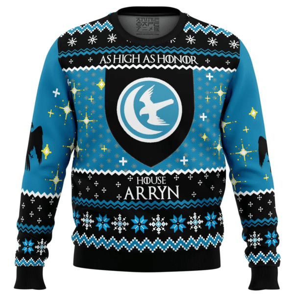 Game Of Thrones House Arryn Ugly Sweater Gifts, Game Of Thrones House Arryn Gift Fan Ugly Sweater 874