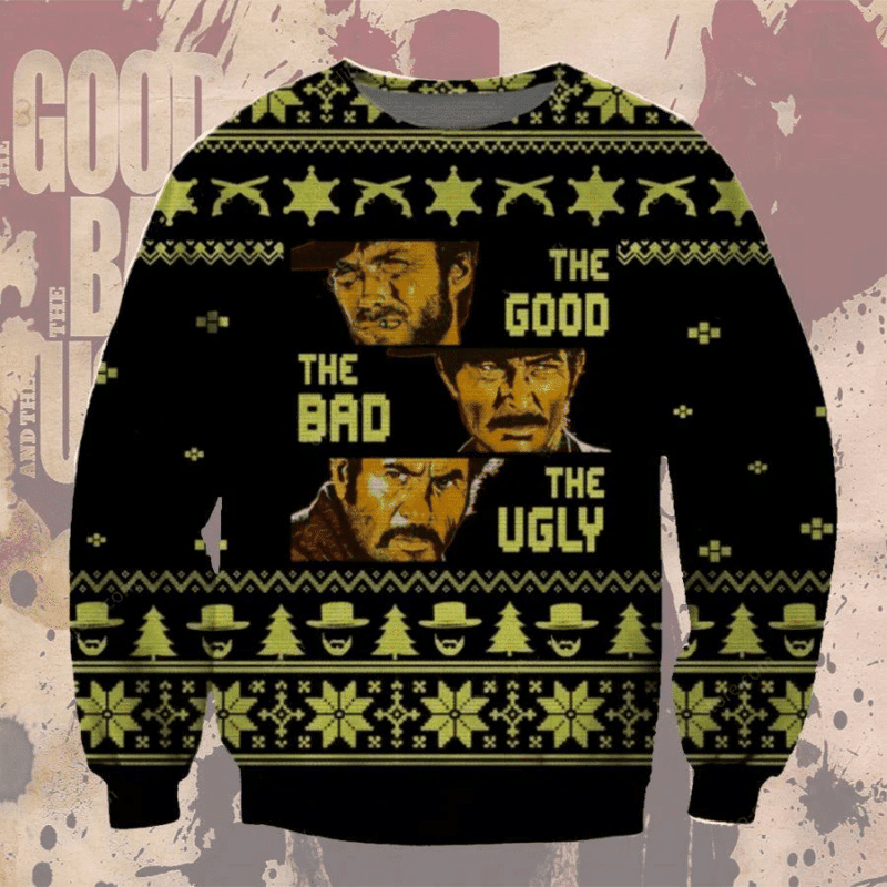 Good Bad Ugly Christmas Sweater
